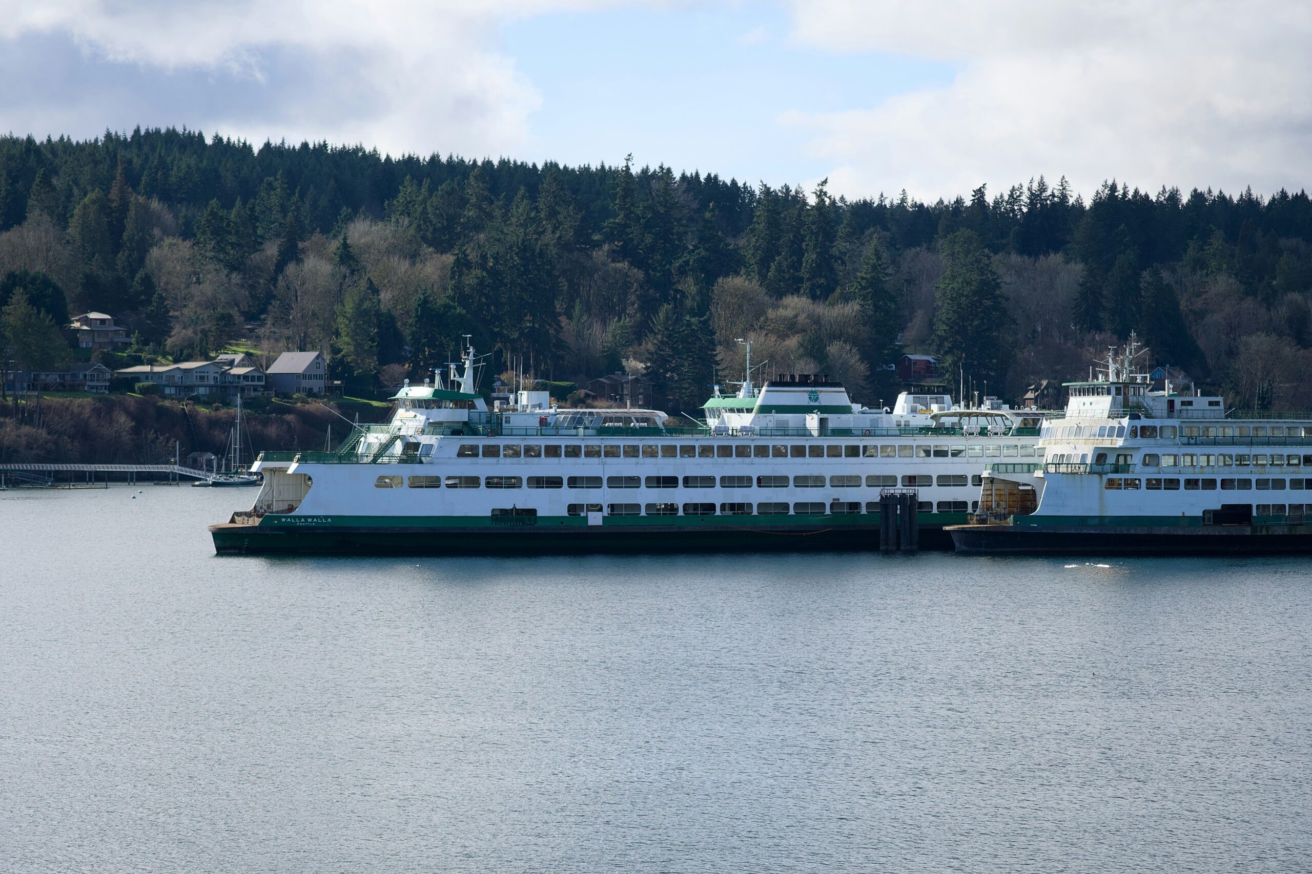 Bainbridge Island ferry to Seattle